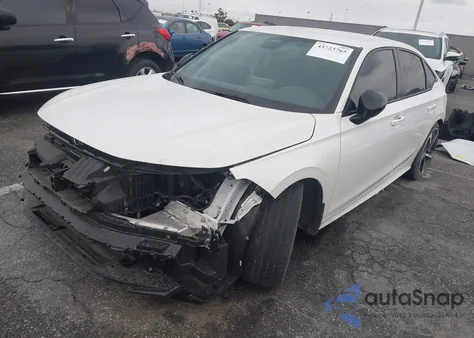 2024 Honda Civic Sport из США, поврежденный, VIN 2HGFE2F55RH582651